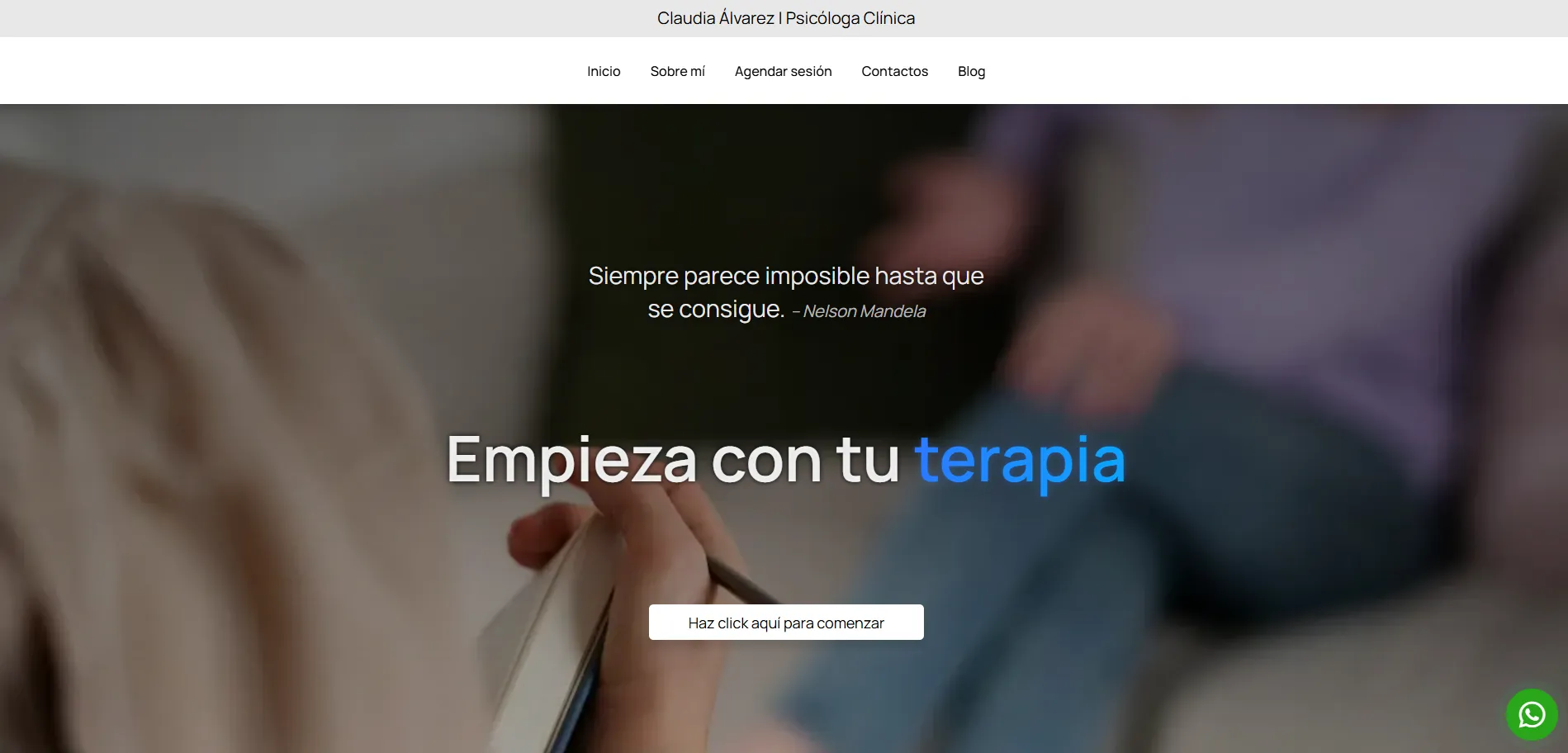 Landing Page Servicios