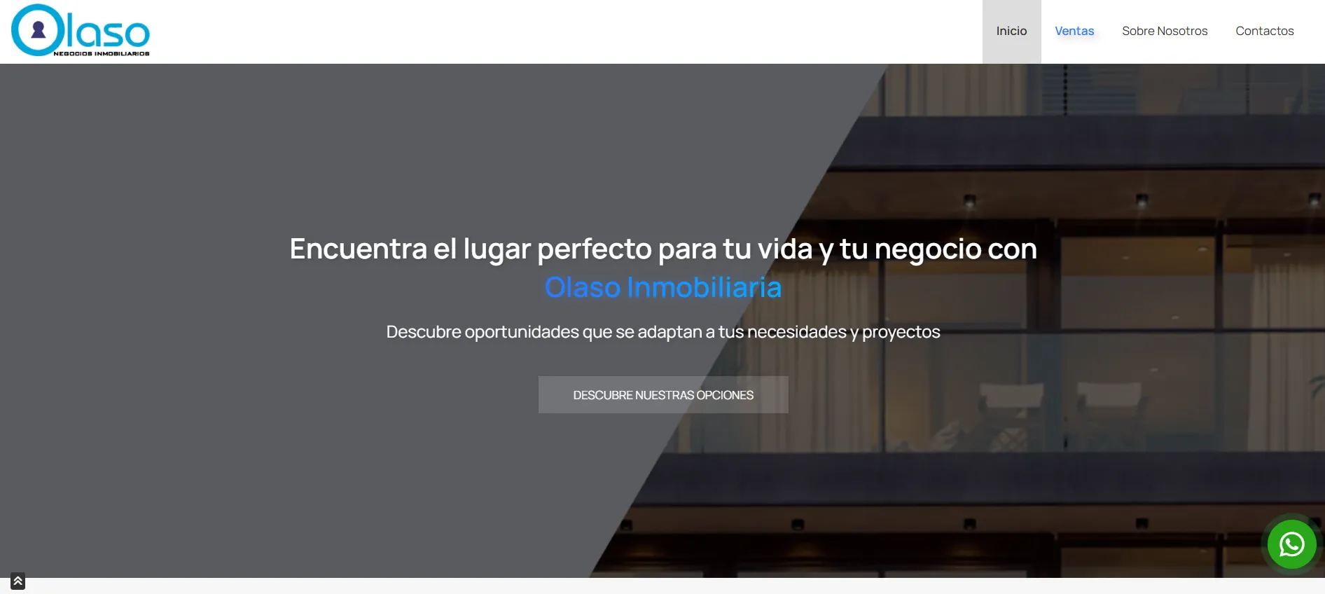 Landing Page Servicios
